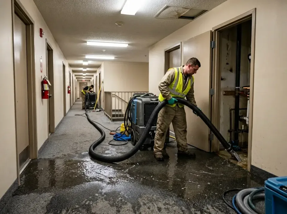 multi-unit-apartment-hallway-f-005 — frequently asked questions, Emergency Burst Pipe Water Extraction & Removal in Attica,…